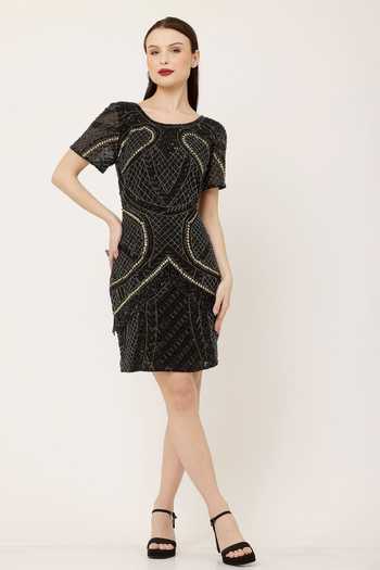 Ambrosia Beaded Hand Embellished Dress 
