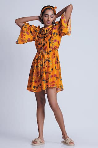Betty Myles Young Floral Print Dress 