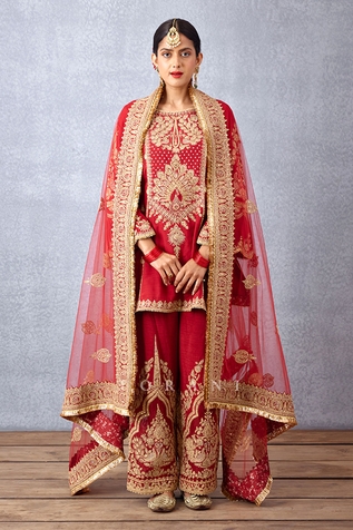 Torani Sindoori Sitara Short Kurta Palazzo Set