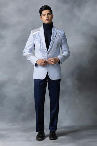 Sarab Khanijou Multi Patched Blazer 