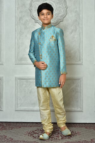 Floret Pattern Sherwani 