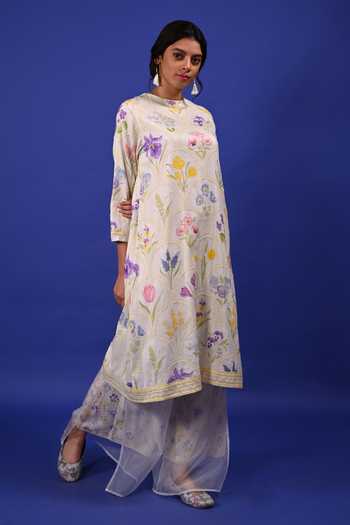 Rimi Nayak Assorted Floral Print Organa Trousers 