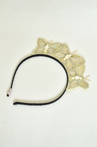 Sterling Butterfly Jewel Hair Band 