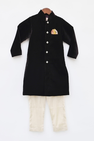 Buy Brown Cotton Baggy Pants For Boys by Little Luxury Online at Aza  Fashions.
