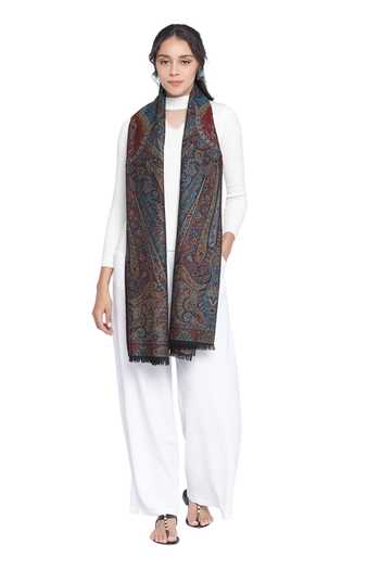 Shingora Paisley Pattern Shawl 