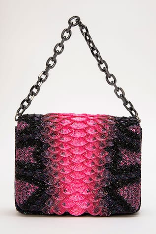 Medusa Ombre Embellished Bag 
