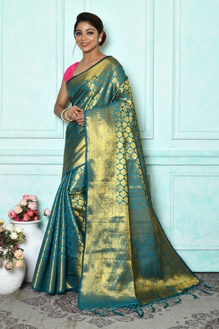 Naintara Bajaj Handwoven Banarasi Saree