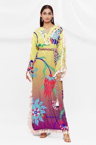 Floral Pattern Dress 