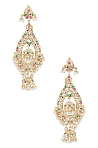 Stone Dangler Earrings 