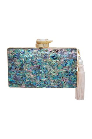 Color Burst Abstract Clutch cum sling