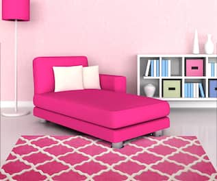 Handcrafted Geometric Design Rug 