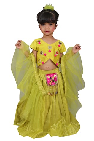 Lehenga With Dupatta & Blouse 