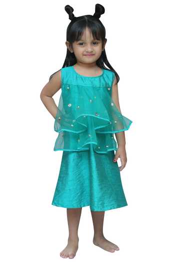 Kirti Agarwal - Pret N Couture Layered Frill Detail Dress 