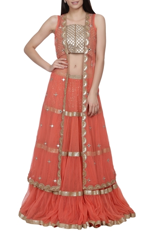 Bhumika Grover Embroidered lehenga & jacket set