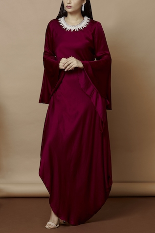 Ariyana Couture Asymmetric Dress