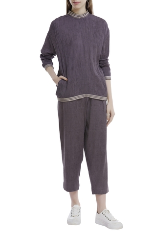Akaaro Handwoven Linen Pullover