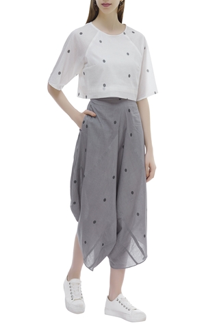 Urvashi Kaur Organic Cotton Draped Pants