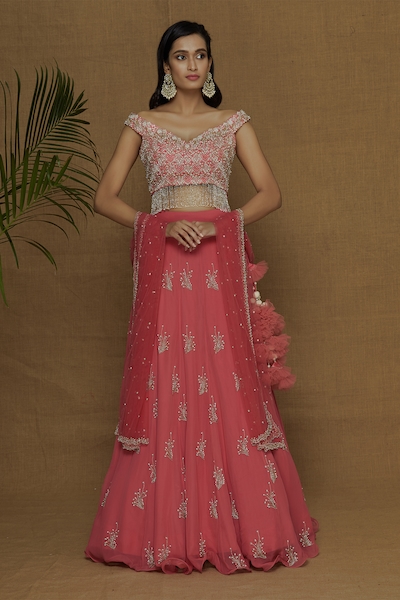 Ariyana Couture Embellished Lehenga Set