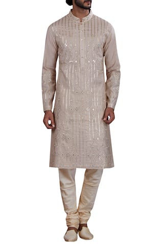 Chanderi Kurta Set 