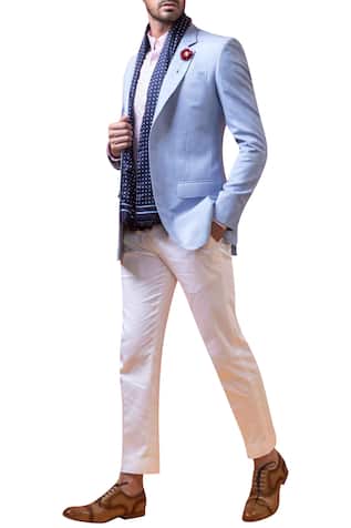 Notch Lapel Blazer Jacket 