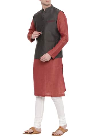 Cotton Silk Bundi 
