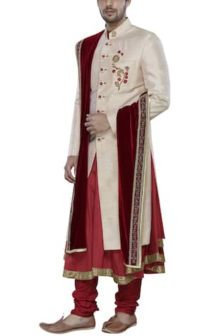 Embroidered Sherwani Set 