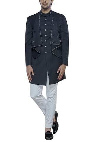 Draped Sherwani 