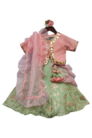 Embroidered Lehenga Set 