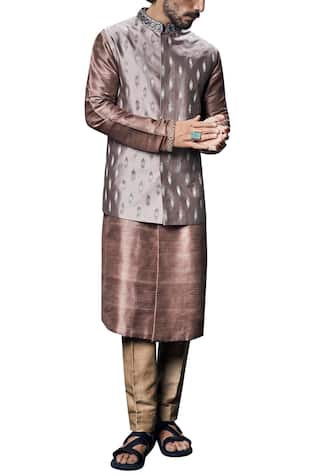 Raw Silk Kurta Set 
