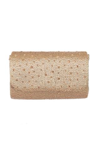 Embellished Flapover Clutch
