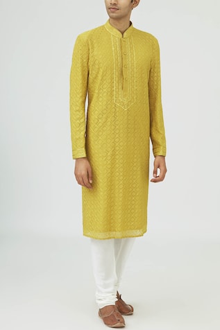 Embroidered Kurta Set 