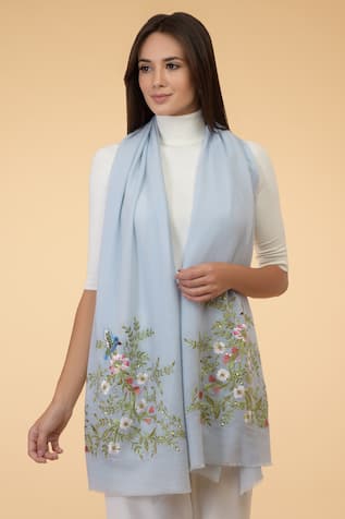 Embroidered Pashmina Stole 