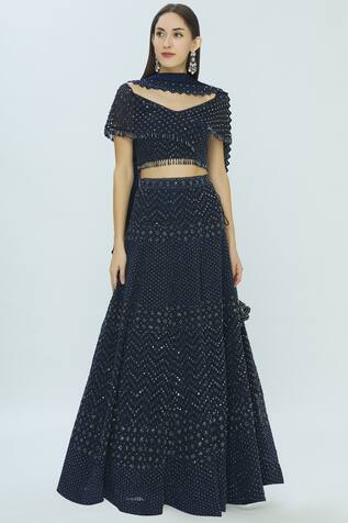 club factory crop top lehenga