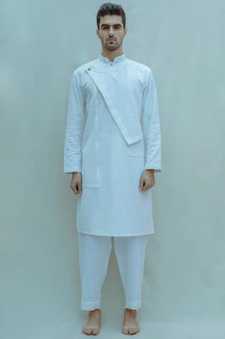 Cotton Linen Kurta Set 