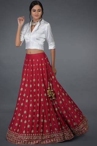 Silk Lehenga Set 