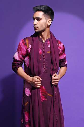 Mahima Mahajan Floral Print Kurta Set 