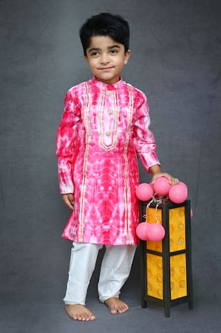 Chanderi Kurta Set 