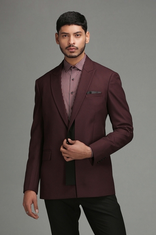 Chatenya Mittal Wool Blend Blazer
