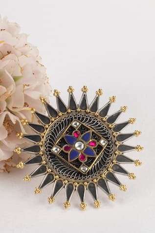 Handmade Kundan Ring 