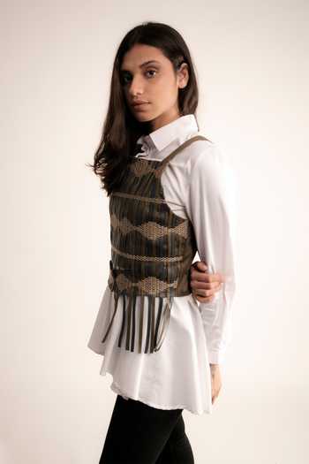 Devina Angora Crop Top