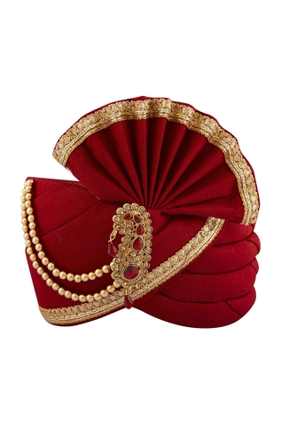 Samyukta Singhania Dupion Silk Embellished Safa