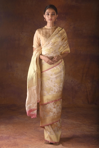Pinki Sinha Handwoven Banarasi Silk Saree
