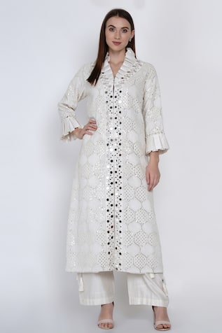 Mirror Embellished Jacket 