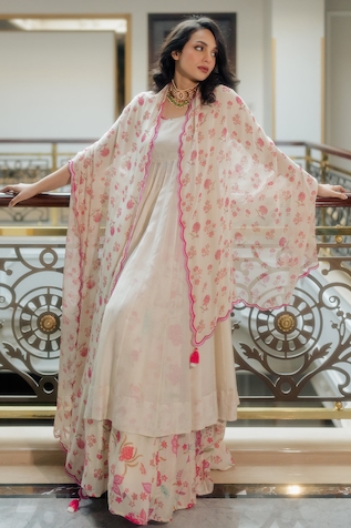 Paulmi and Harsh Printed Lehenga With Anarkali Set