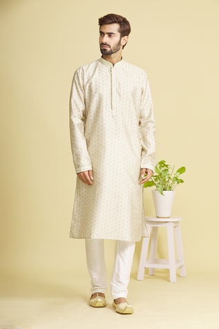 Arihant Rai Sinha Floral Print Kurta Set
