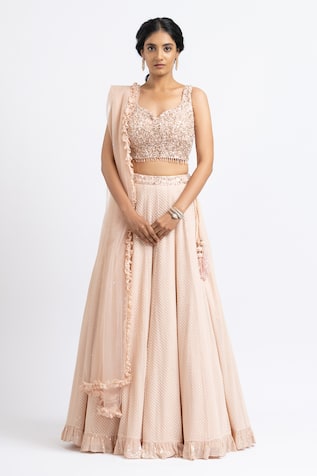 Embroidered Lehenga Set 