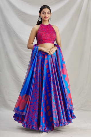 Show Shaa Phoebe Printed Lehenga Set