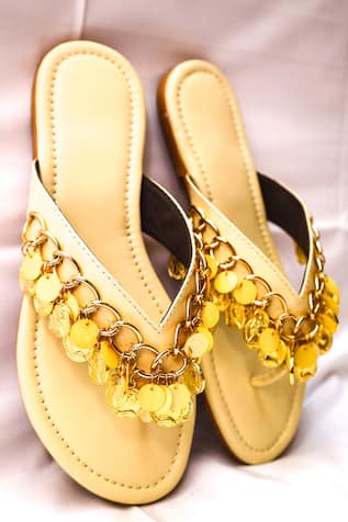 Coin Tassel Flats 
