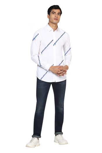 Noonoo Blur Embroidered Shirt 