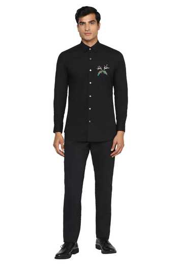 Noonoo Jokes On U Embroidered Shirt 